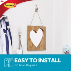 3M Command Modern Nickel Effect Large Single Bath Hook (Holds)2.2kg -Master Yale Shop 3m command modern nickel effect large single bath hook holds 2 2kg0051131995970 01i