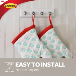 3M Command Quartz Medium Single Key Rail (Holds)0.9kg -Master Yale Shop 3m command quartz medium single key rail holds 0 9kg0051141975696 01i