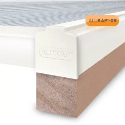Alukap XR White Aluminium Glazing Bar, (L)3m (W)60mm (T)70mm -Master Yale Shop alukap xr white aluminium glazing bar l 3m w 60mm t 70mm5060521030806 02i bq