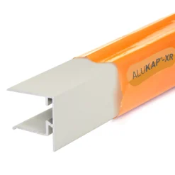 Alukap XR White Endstop (L)3000mm (W)40mm (T)50mm