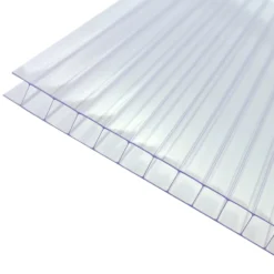 Axiome Clear Polycarbonate Twinwall Roofing Sheet (L)2m (W)690mm (T)10mm