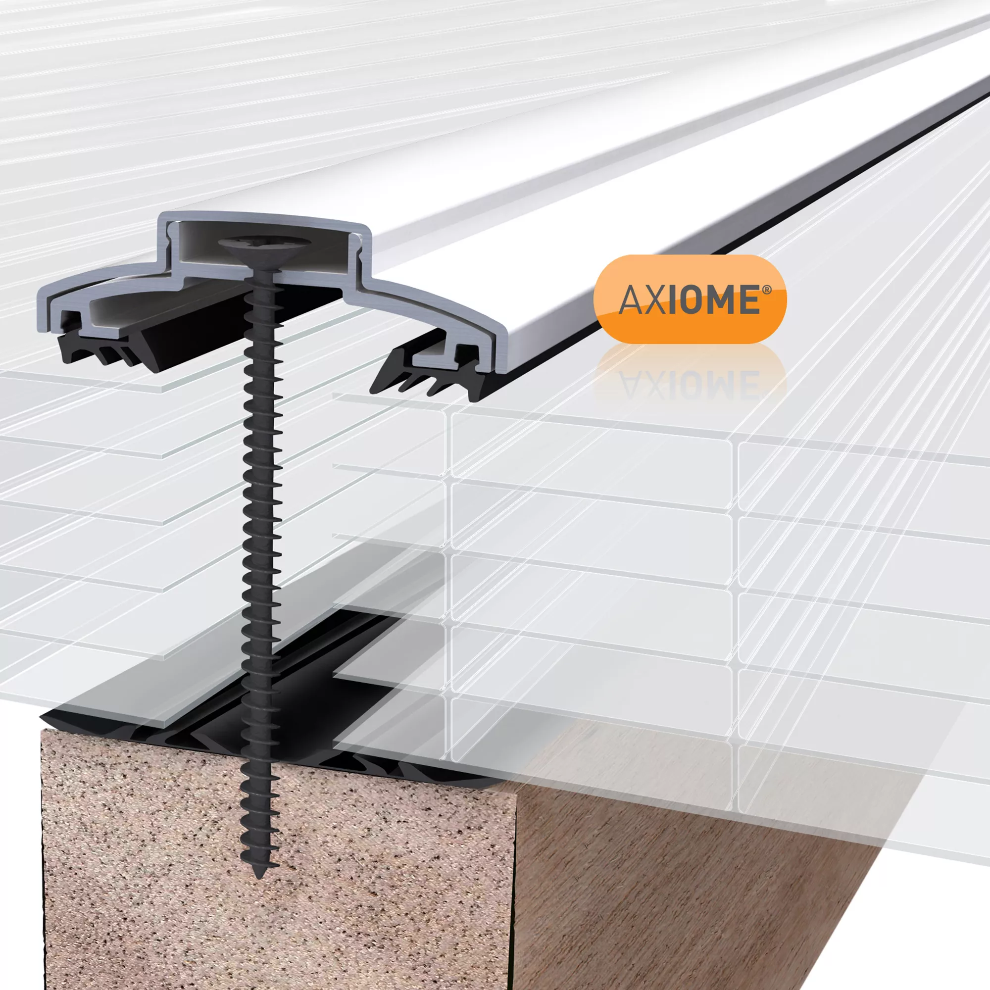 Axiome Opal Effect Polycarbonate Multiwall Roofing Sheet (L)3m (W)1000mm (T)32mm 2 Axiome Opal Effect Polycarbonate Multiwall Roofing Sheet (L)3m (W)1000mm (T)32mm - Image 2