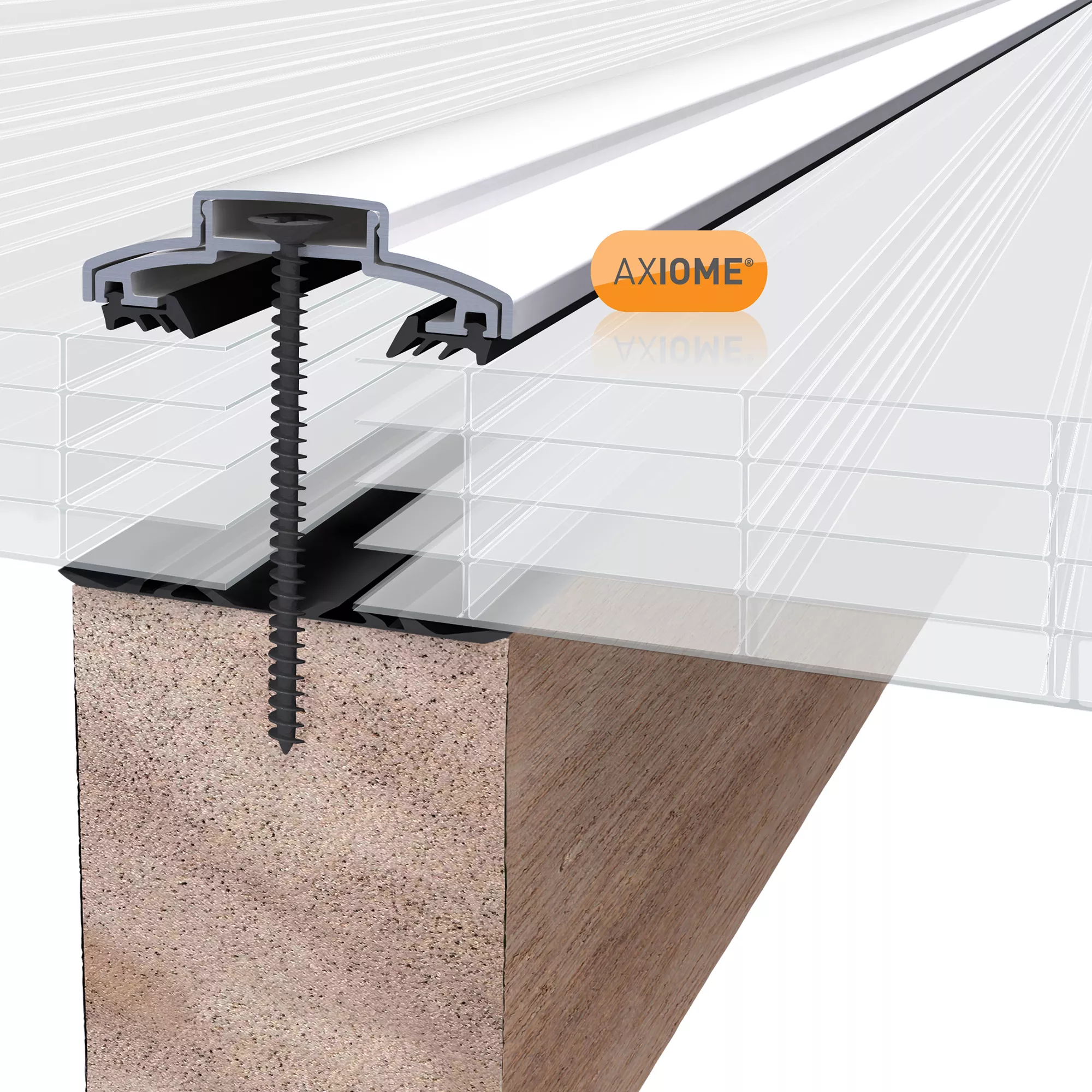 Axiome Opal Effect Polycarbonate Multiwall Roofing Sheet (L)4m (W)690mm (T)25mm 2 Axiome Opal Effect Polycarbonate Multiwall Roofing Sheet (L)4m (W)690mm (T)25mm - Image 2