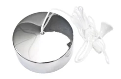B&Q 1 Way Chrome Effect Pull Cord Switch