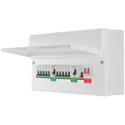 BG 100A 10-way Dual RCD Consumer Unit