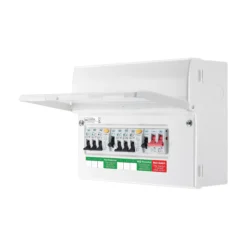 BG 63A 6-way High Integrity Dual RCD Fully Populated Domestic Consumer Unit