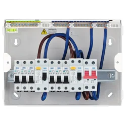 BG 63A 6-way High Integrity Dual RCD Fully Populated Domestic Consumer Unit -Master Yale Shop bg 63a 6 way high integrity dual rcd fully populated domestic consumer unit5050765194433 21c bq scaled