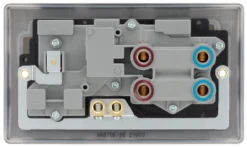 BG Antique Brass Cooker Switch & Socket With Neon & Black Inserts -Master Yale Shop bg antique brass cooker switch socket with neon black inserts5050765214094 04c scaled