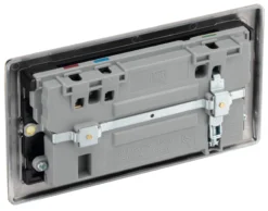 BG Antique Brass Double 13A Switched Socket With USB X2 3.1A & Black Inserts 11 BG Antique Brass Double 13A Switched Socket With USB X2 3.1A & Black Inserts -Master Yale Shop bg antique brass double 13a switched socket with usb x2 3 1a black inserts5050765214032 21c scaled