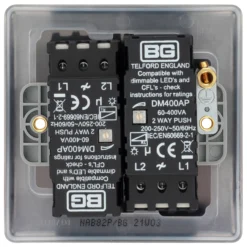 BG Antique Brass Profile Double 2 Way 400W Dimmer Switch 9 BG Antique Brass Profile Double 2 Way 400W Dimmer Switch -Master Yale Shop bg antique brass profile double 2 way 400w dimmer switch5050765214124 04c scaled