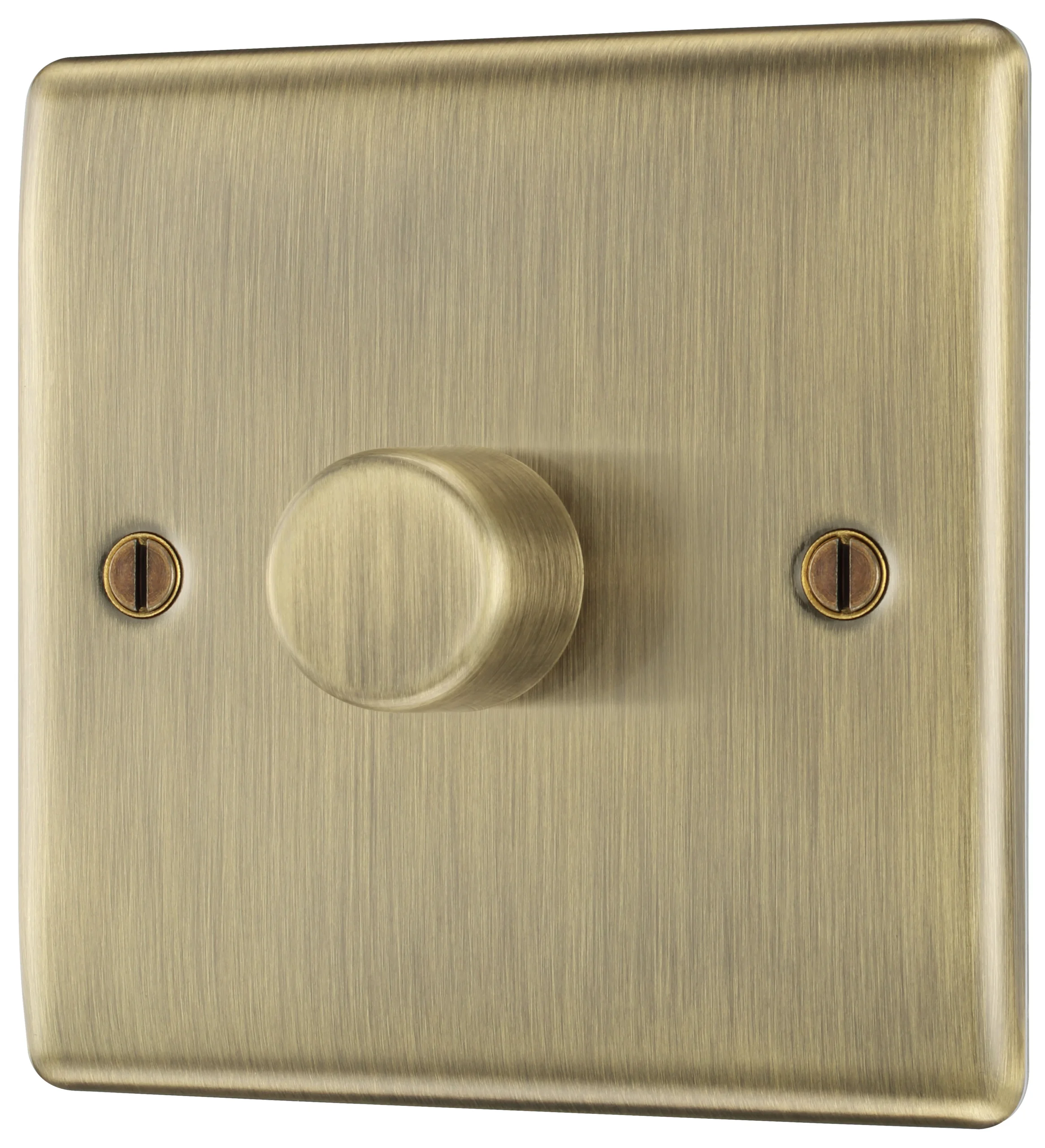 BG Antique Brass Profile Single 2 Way 400W Dimmer Switch 1 BG Antique Brass Profile Single 2 Way 400W Dimmer Switch