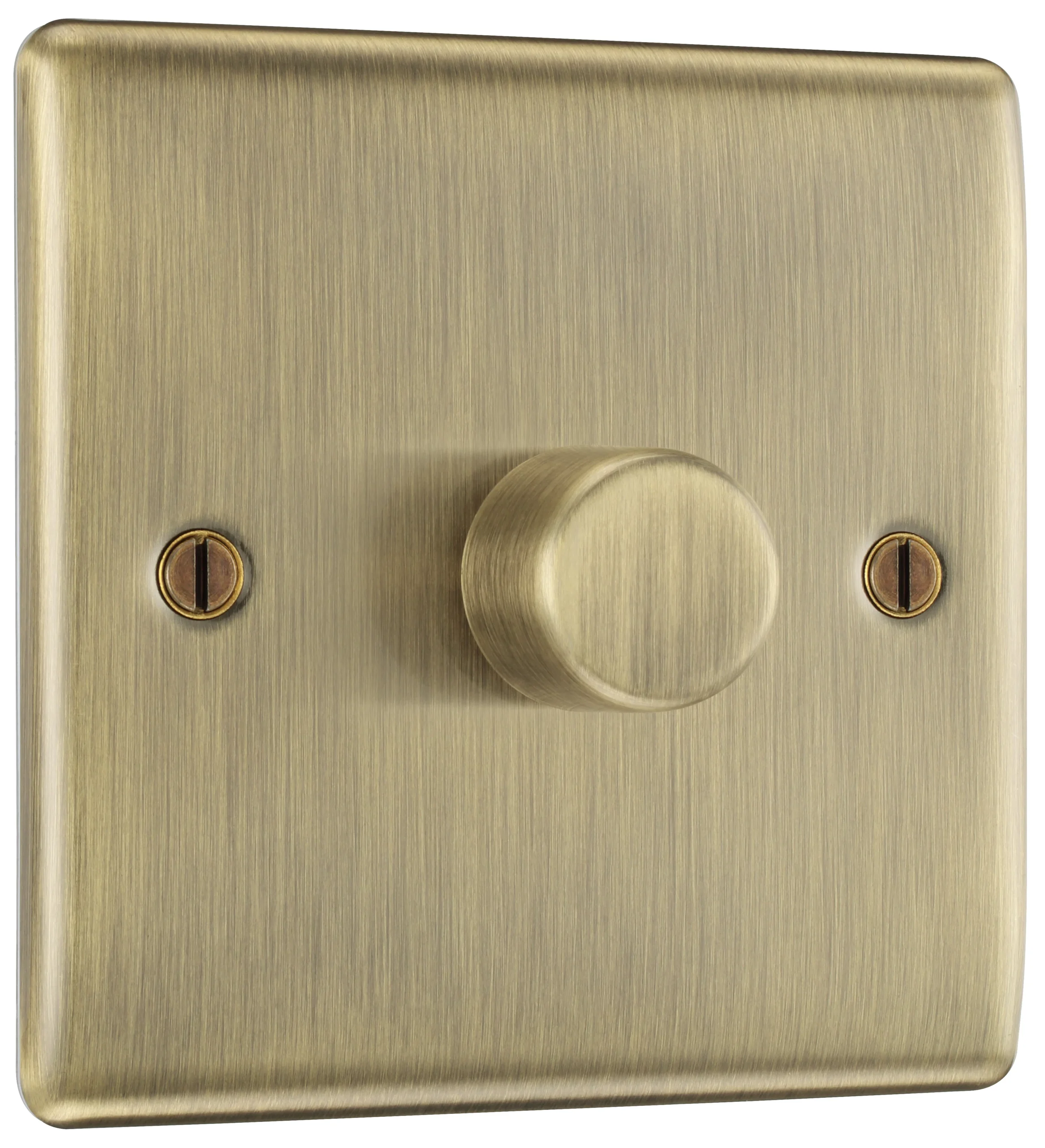 BG Antique Brass Profile Single 2 Way 400W Dimmer Switch 3 BG Antique Brass Profile Single 2 Way 400W Dimmer Switch - Image 3