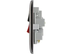 BG Black Nickel Cooker Switch & Socket With Neon & Black Inserts -Master Yale Shop bg black nickel cooker switch socket with neon black inserts5050765213127 05c scaled