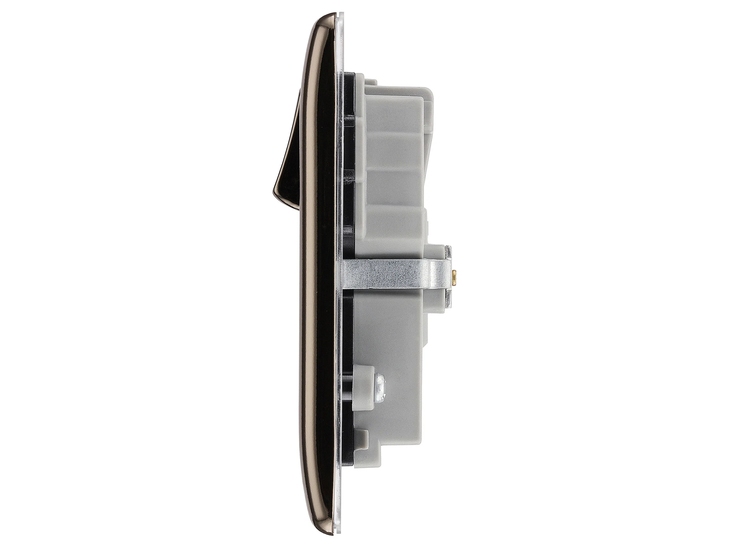 BG Black Nickel Double 13A Switched Socket With USB X2 3.1A & Black Inserts 3 BG Black Nickel Double 13A Switched Socket With USB X2 3.1A & Black Inserts - Image 3