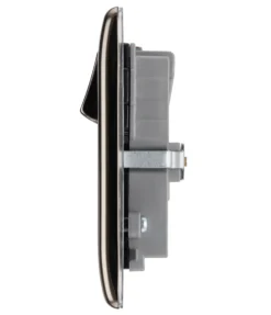 BG Black Nickel Double 13A Switched Socket With USB X2 4.2A & Black Inserts -Master Yale Shop bg black nickel double 13a switched socket with usb x2 4 2a black inserts5050765213493 05c scaled
