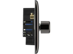 BG Black Nickel Raised Slim Profile Single 2 Way 400W Dimmer Switch -Master Yale Shop bg black nickel raised slim profile single 2 way 400w dimmer switch5050765213141 05c scaled