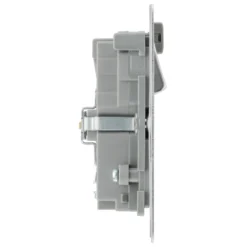 BG Brushed Steel 13A Flat Switched Double WiFi Extender Socket With USB -Master Yale Shop bg brushed steel 13a flat switched double wifi extender socket with usb5050765212984 05c bq scaled