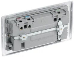 BG Brushed Steel Double 13A Switched Socket With USB X2 3.1A & Grey Inserts 11 BG Brushed Steel Double 13A Switched Socket With USB X2 3.1A & Grey Inserts -Master Yale Shop bg brushed steel double 13a switched socket with usb x2 3 1a grey inserts5050765213226 21c scaled