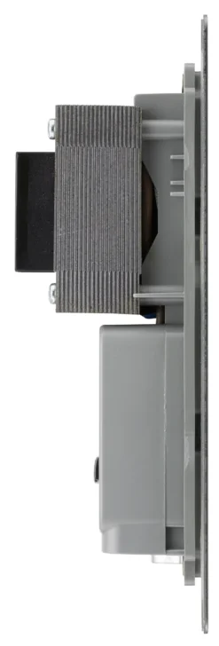 BG Brushed Steel Double Flat Screwed Shaver Socket Matt Steel Effect 10 BG Brushed Steel Double Flat Screwed Shaver Socket Matt Steel Effect -Master Yale Shop bg brushed steel double flat screwed shaver socket matt steel effect5050765008204 05c scaled