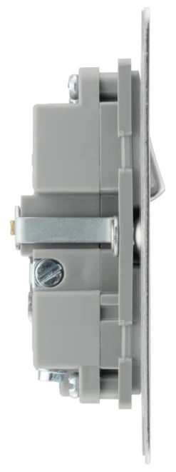BG Brushed Steel Single 13A Switched Socket With USB X2 & Grey Inserts 9 BG Brushed Steel Single 13A Switched Socket With USB X2 & Grey Inserts -Master Yale Shop bg brushed steel single 13a switched socket with usb x2 grey inserts5050765212977 04c bq scaled