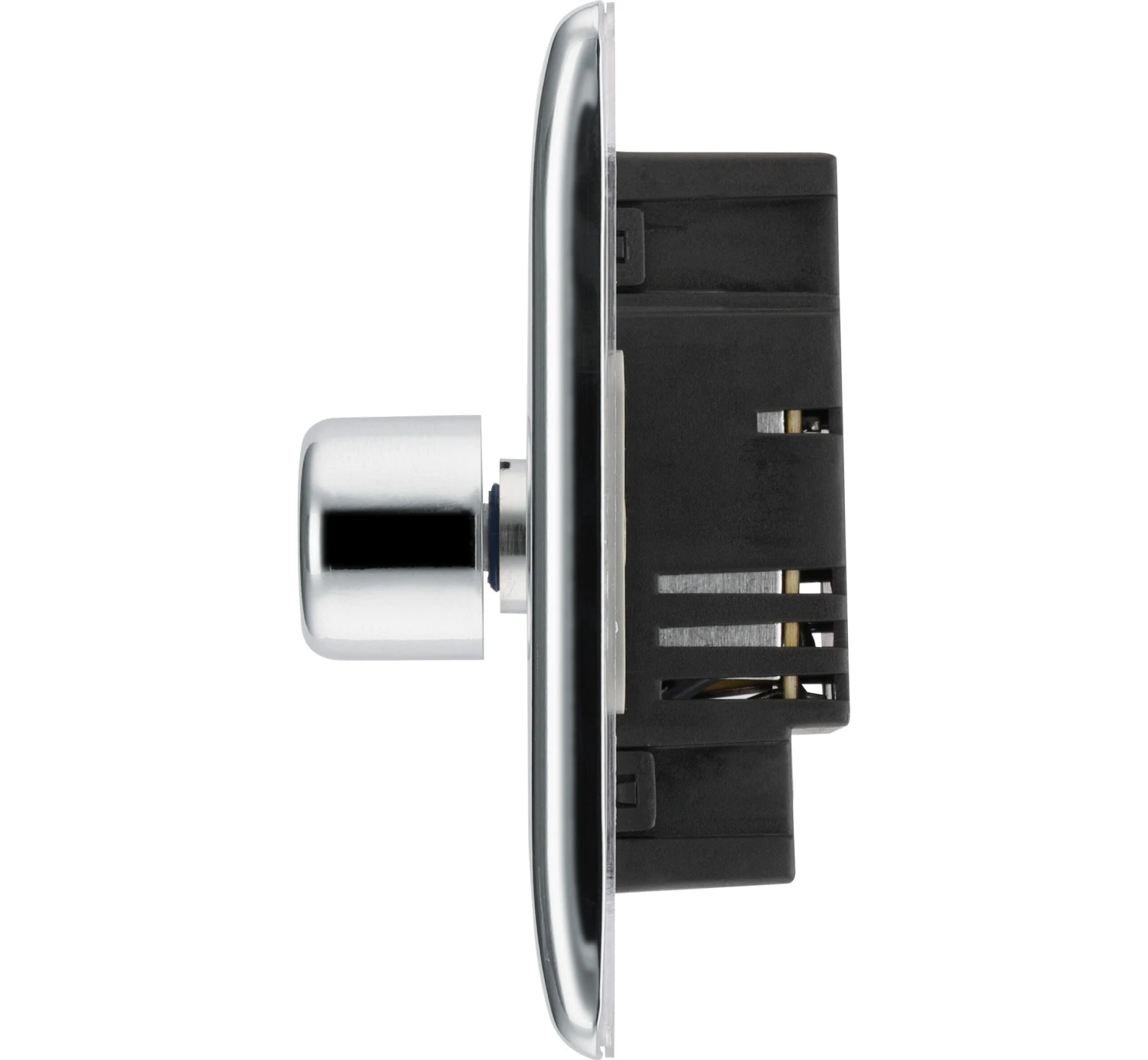 BG Chrome Raised Slim Profile Single 2 Way 400W Dimmer Switch 5 BG Chrome Raised Slim Profile Single 2 Way 400W Dimmer Switch - Image 5