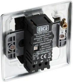 BG Chrome Raised Slim Profile Single 2 Way 400W Dimmer Switch 11 BG Chrome Raised Slim Profile Single 2 Way 400W Dimmer Switch -Master Yale Shop bg chrome raised slim profile single 2 way 400w dimmer switch5050765020220 21c scaled