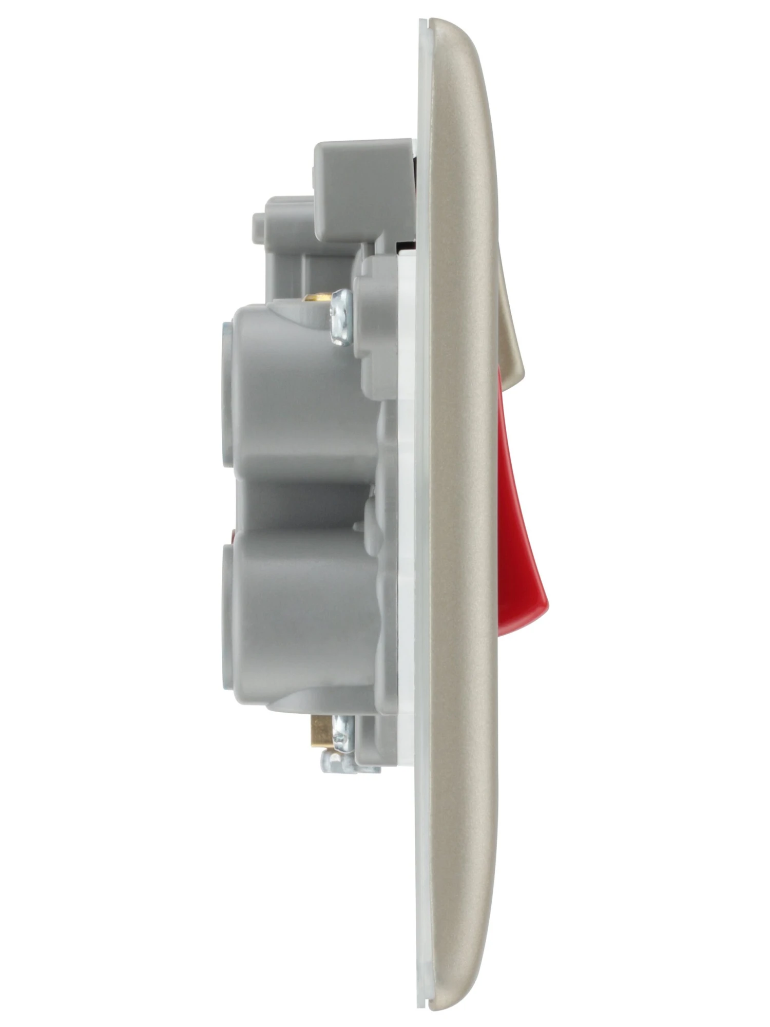 BG Nickel Cooker Switch & Socket With Neon & White Inserts 5 BG Nickel Cooker Switch & Socket With Neon & White Inserts - Image 5