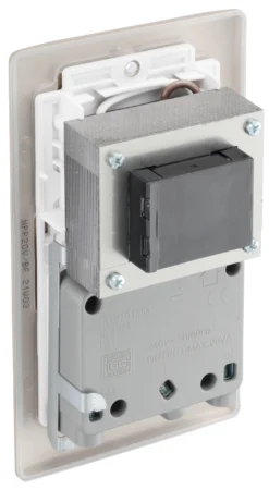 BG Nickel Double Raised Slim Screwed Shaver Socket Matt Pearl Nickel Effect -Master Yale Shop bg nickel double raised slim screwed shaver socket matt pearl nickel effect5050765213349 21c scaled