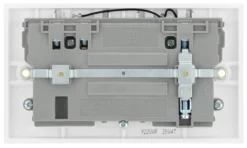 BG White 13A Raised Square Switched Double WiFi Extender Socket With USB -Master Yale Shop bg white 13a raised square switched double wifi extender socket with usb5050765154581 04c scaled