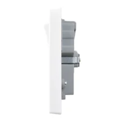 BG White Double 13A Switched Socket With USB X2 4.2A & White Inserts -Master Yale Shop bg white double 13a switched socket with usb x2 4 2a white inserts5050765171335 05c bq scaled
