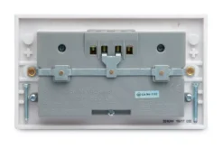 BG White Double 13A Unswitched USB Socket X4 -Master Yale Shop bg white double 13a unswitched usb socket x45050765136853 04c