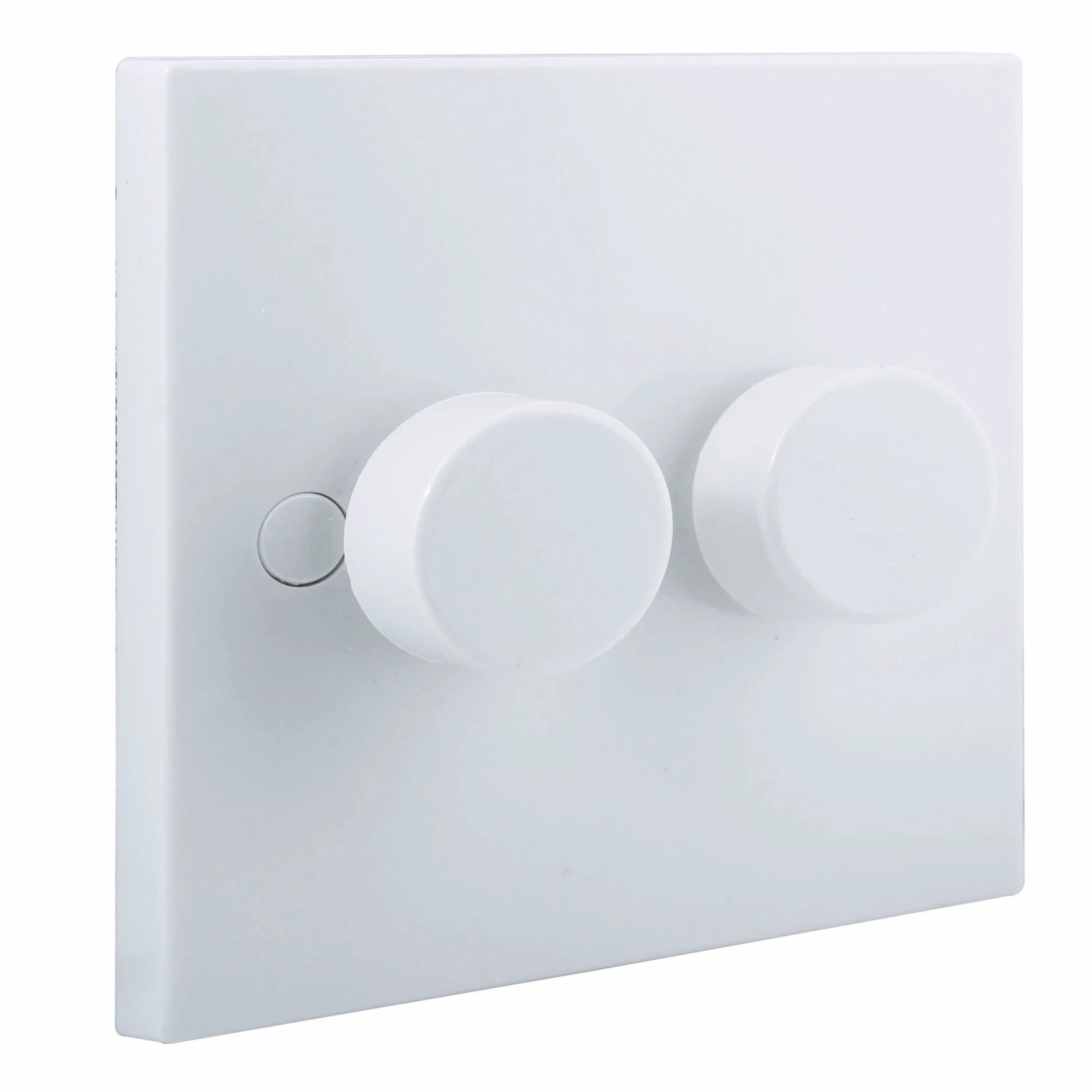 BG White Profile Double 2 Way 400W Dimmer Switch 3 BG White Profile Double 2 Way 400W Dimmer Switch - Image 3