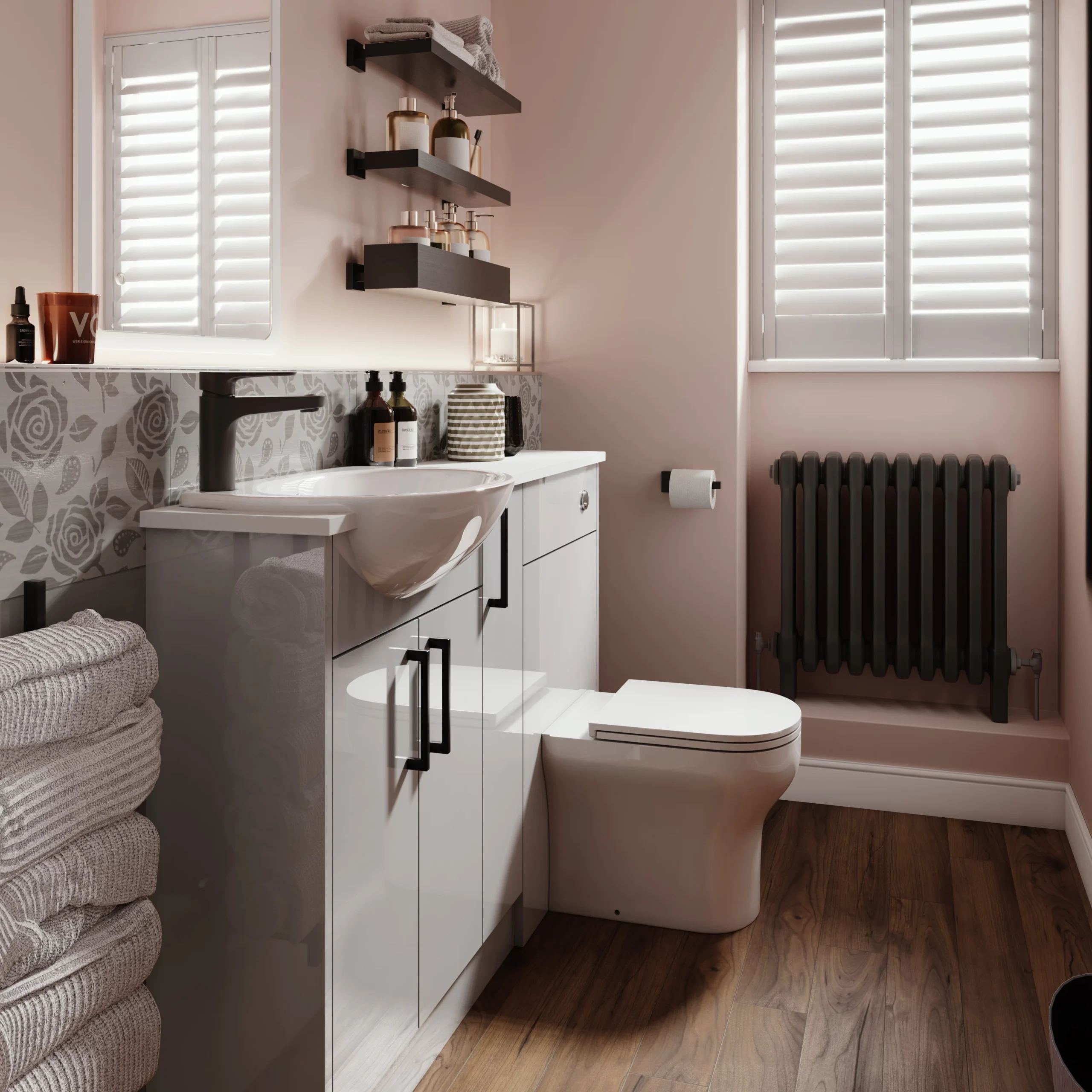 Black Anodised Bar Pull Handle (L)138mm 3 Black Anodised Bar Pull Handle (L)138mm - Image 3