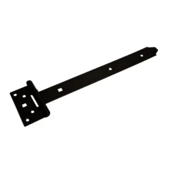 Blooma Heavy Duty Black Steel Tee Hinge (L)304mm