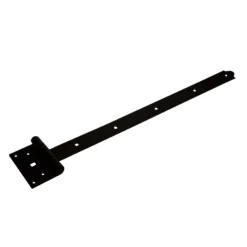 Blooma Heavy Duty Black Steel Tee Hinge (L)500mm