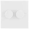 British General Profile Double 2 Way 200W Dimmer Switch