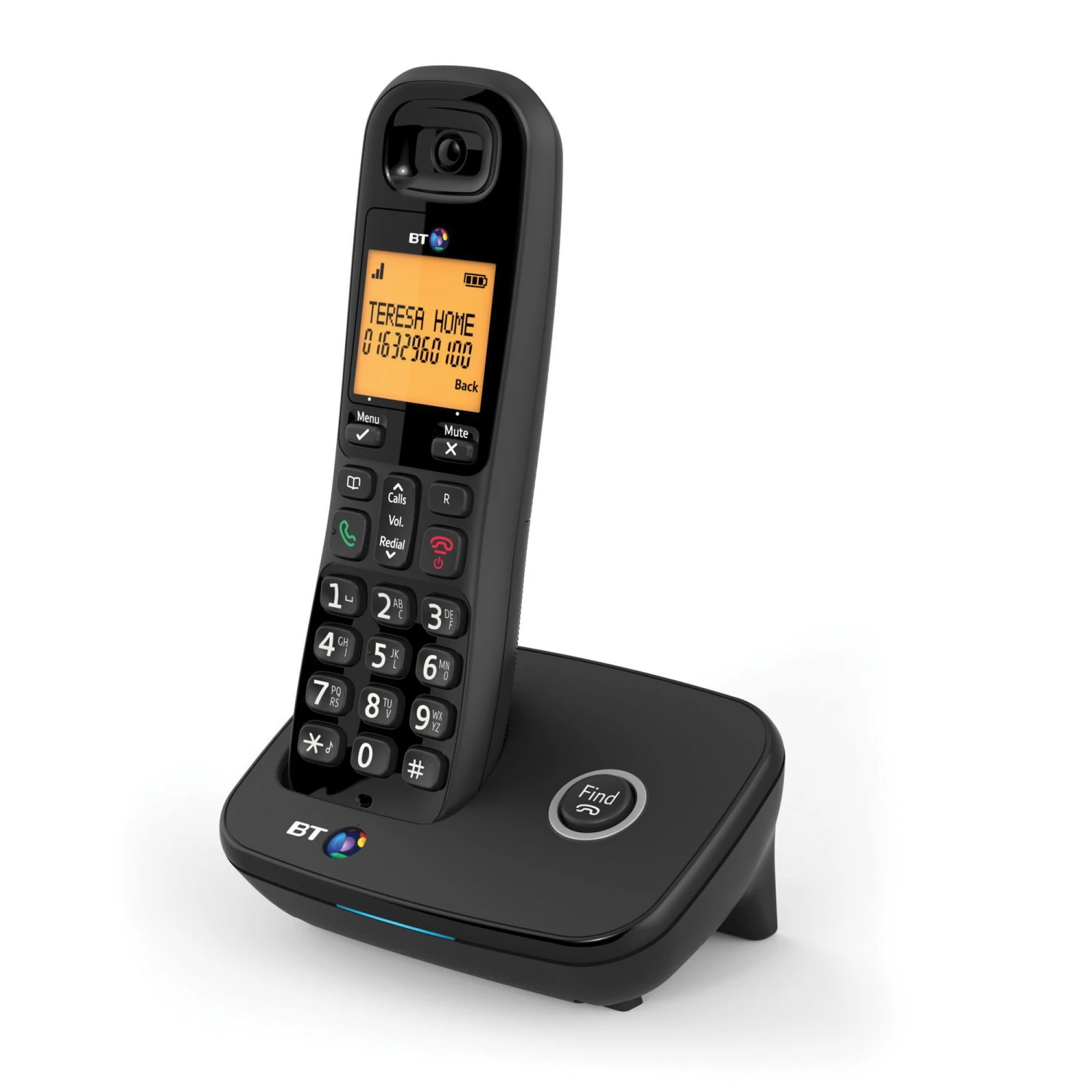 BT Everyday DECT Black Cordless Telephone With Nuisance Call Blocker 1 BT Everyday DECT Black Cordless Telephone With Nuisance Call Blocker
