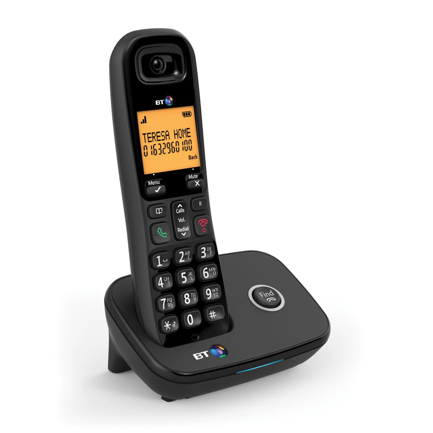 BT Everyday DECT Black Cordless Telephone With Nuisance Call Blocker 3 BT Everyday DECT Black Cordless Telephone With Nuisance Call Blocker - Image 3