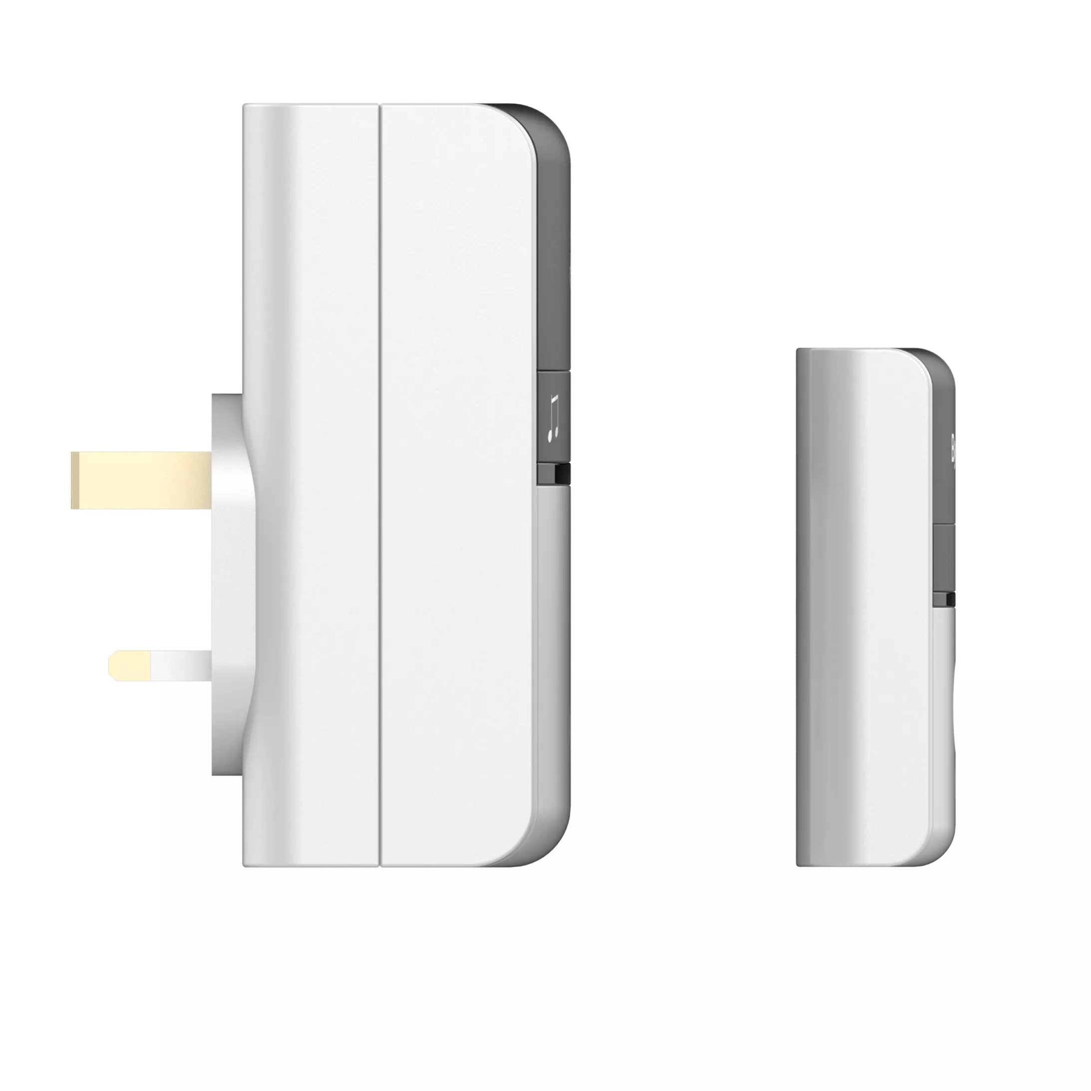 Byron Kinetic White Wireless Door Chime, Set Of 2 3 Byron Kinetic White Wireless Door Chime, Set Of 2 - Image 3