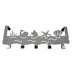 Chrome Effect 5 Hook Rail, (L)329.3mm