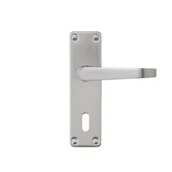 Colours Arsk Satin Nickel Effect Steel Straight Lock Door Handle (L)101mm 3 Colours Arsk Satin Nickel Effect Steel Straight Lock Door Handle (L)101mm -Master Yale Shop colours arsk satin nickel effect steel straight lock door handle l 101mm3663602830580 02bq scaled