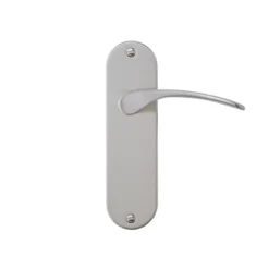 Colours Beare Satin Nickel Effect Aluminium & Steel Curved Latch Door Handle (L)110mm -Master Yale Shop colours beare satin nickel effect aluminium steel curved latch door handle l 110mm3663602829782 04bq scaled