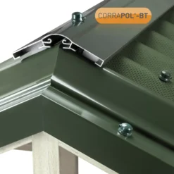 Corrapol Green Aluminium Ridge Piece (L)2mm (W)145mm 8 Corrapol Green Aluminium Ridge Piece (L)2mm (W)145mm -Master Yale Shop corrapol green aluminium ridge piece l 2mm w 145mm5060521034477 01i bq