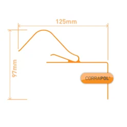 Corrapol Mill Side Flashing (L)2m 9 Corrapol Mill Side Flashing (L)2m -Master Yale Shop corrapol mill side flashing l 2m5060521034675 01t bq