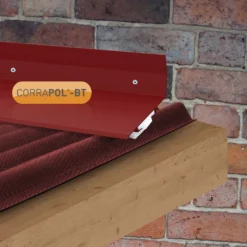 Corrapol Red Aluminium Corrugated Wall Flashing (L)2m (W)165mm -Master Yale Shop corrapol red aluminium corrugated wall flashing l 2m w 165mm5060865934372 01i bq