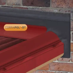 Corrapol Red Aluminium Corrugated Wall Flashing (L)3m (W)165mm -Master Yale Shop corrapol red aluminium corrugated wall flashing l 3m w 165mm5060865934419 02i bq