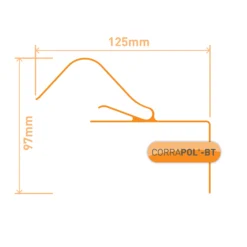 Corrapol Red Side Flashing (L)2m -Master Yale Shop corrapol red side flashing l 2m5060521034682 01t bq