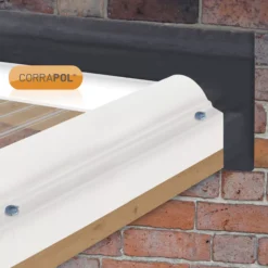 Corrapol White Aluminium Corrugated Wall Flashing (L)3m (W)165mm 10 Corrapol White Aluminium Corrugated Wall Flashing (L)3m (W)165mm -Master Yale Shop corrapol white aluminium corrugated wall flashing l 3m w 165mm5060865934310 02i bq