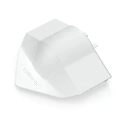 Corrapol White Aluminium Ridge Capping (L)0.1mm (W)160mm