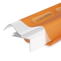 Corrapol White Side Flashing (L)3m